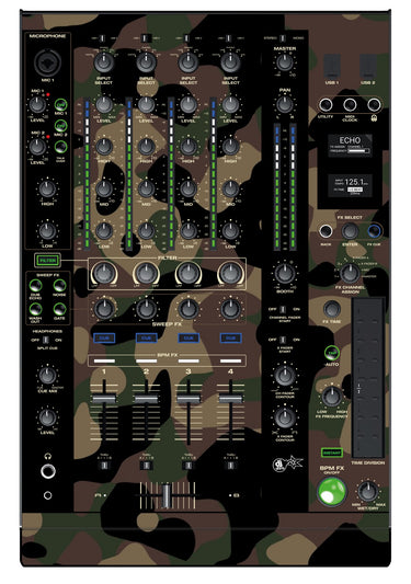 Denon DJ X 1800 Skin Camo Woodland